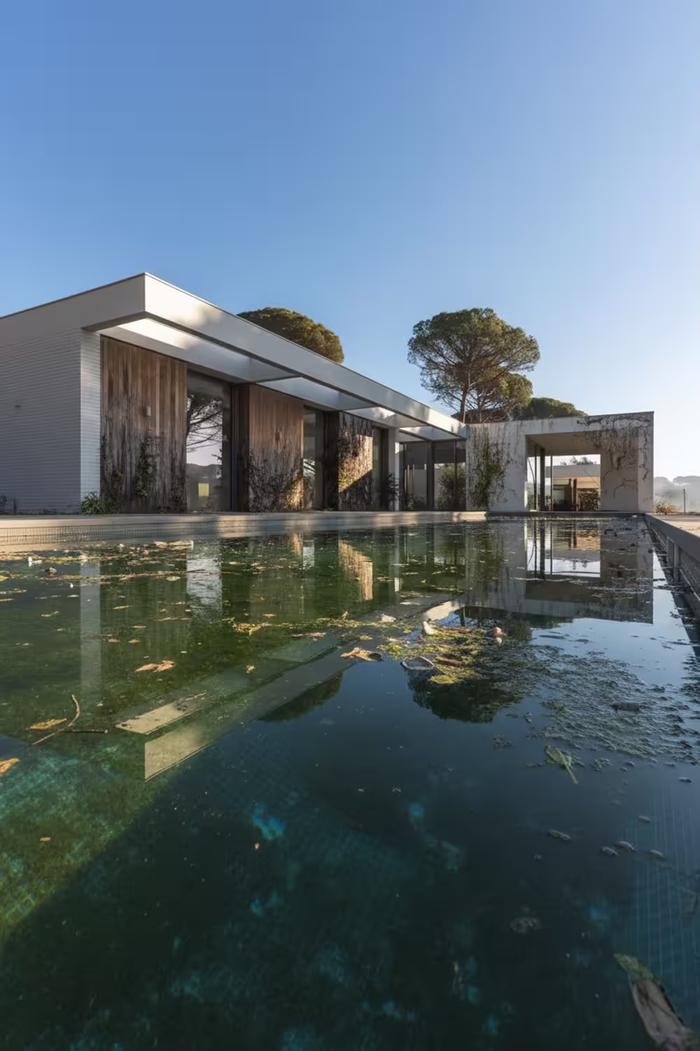 Distressed residential property before renovation – Florida real estate market.