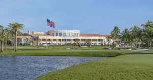 Scenic view of Trump National Doral’s Blue Monster course during the Miami Championship 2026 PGA Tour, where prestige meets precision in the world of golf.