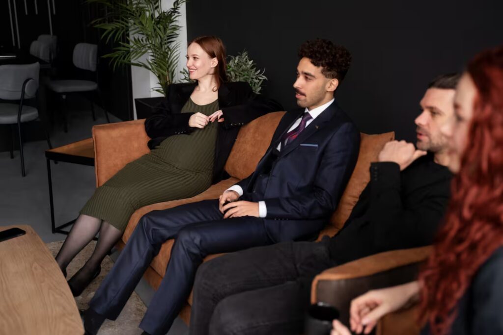 Miami private equity co-investment partners meeting to discuss strategic assets.