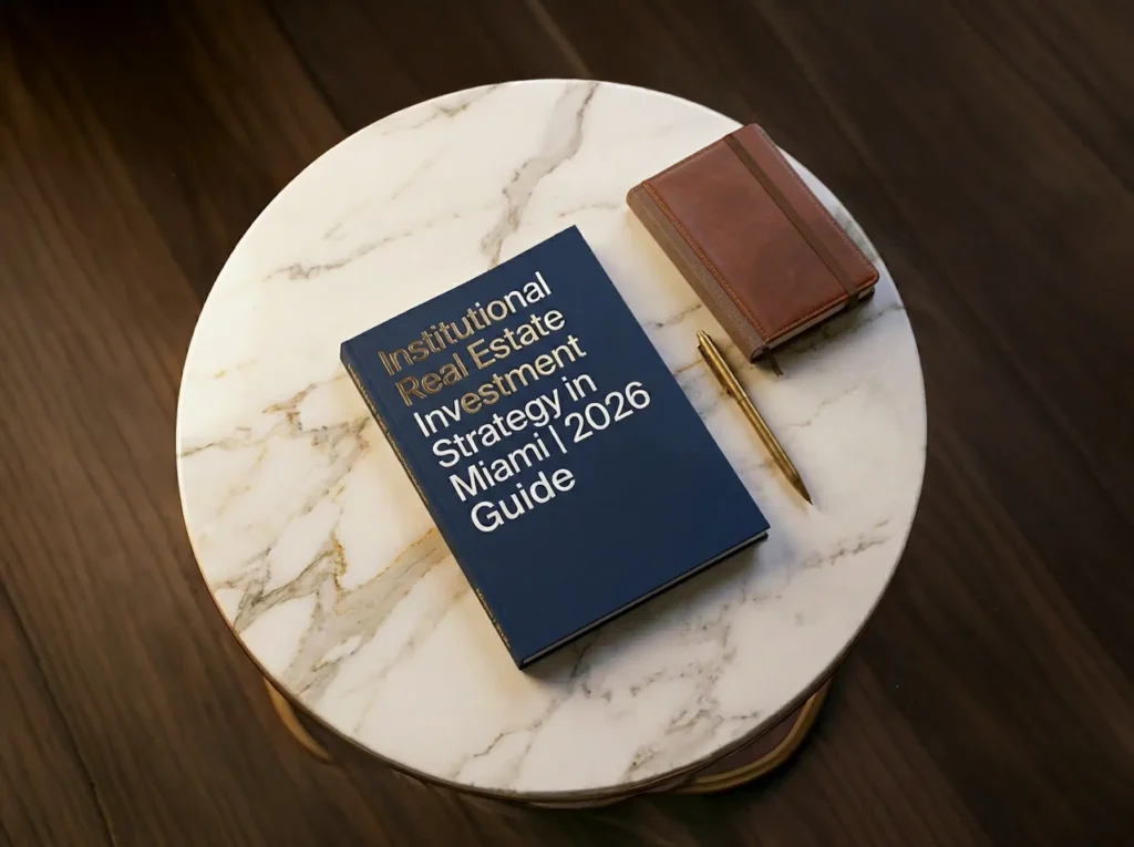 Miami Institutional Real Estate Strategy 2026 | ARCSA Capital Institutional Real Estate Investment Strategy in Miami | 2026 Guide